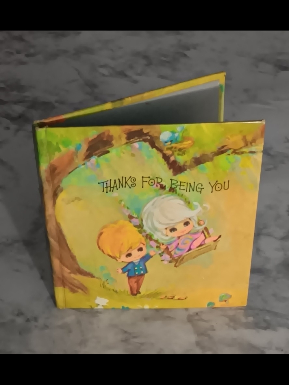 Hallmark Kids Book - Yellow and Green Illustrated Cover